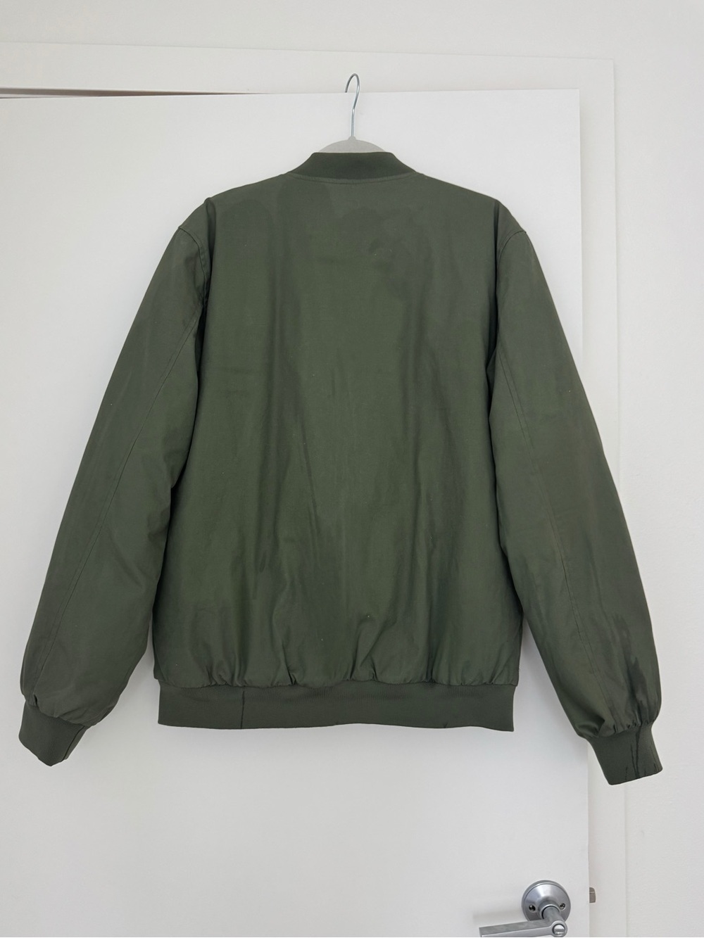 Quiksilver Ogoki Men's Olive Bomber Jacket - Picture 7 of 13